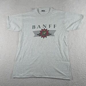Vintage 90's Canada BANFF Single Stitchhed Tshirt Mens Size Medium